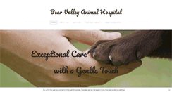 Desktop Screenshot of bearvalleyanimalhospital.com